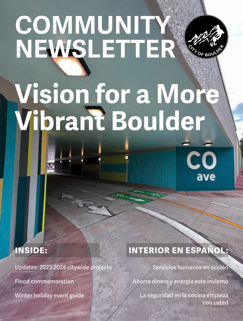 Cover Page for Winter 2023 Community Newsletter