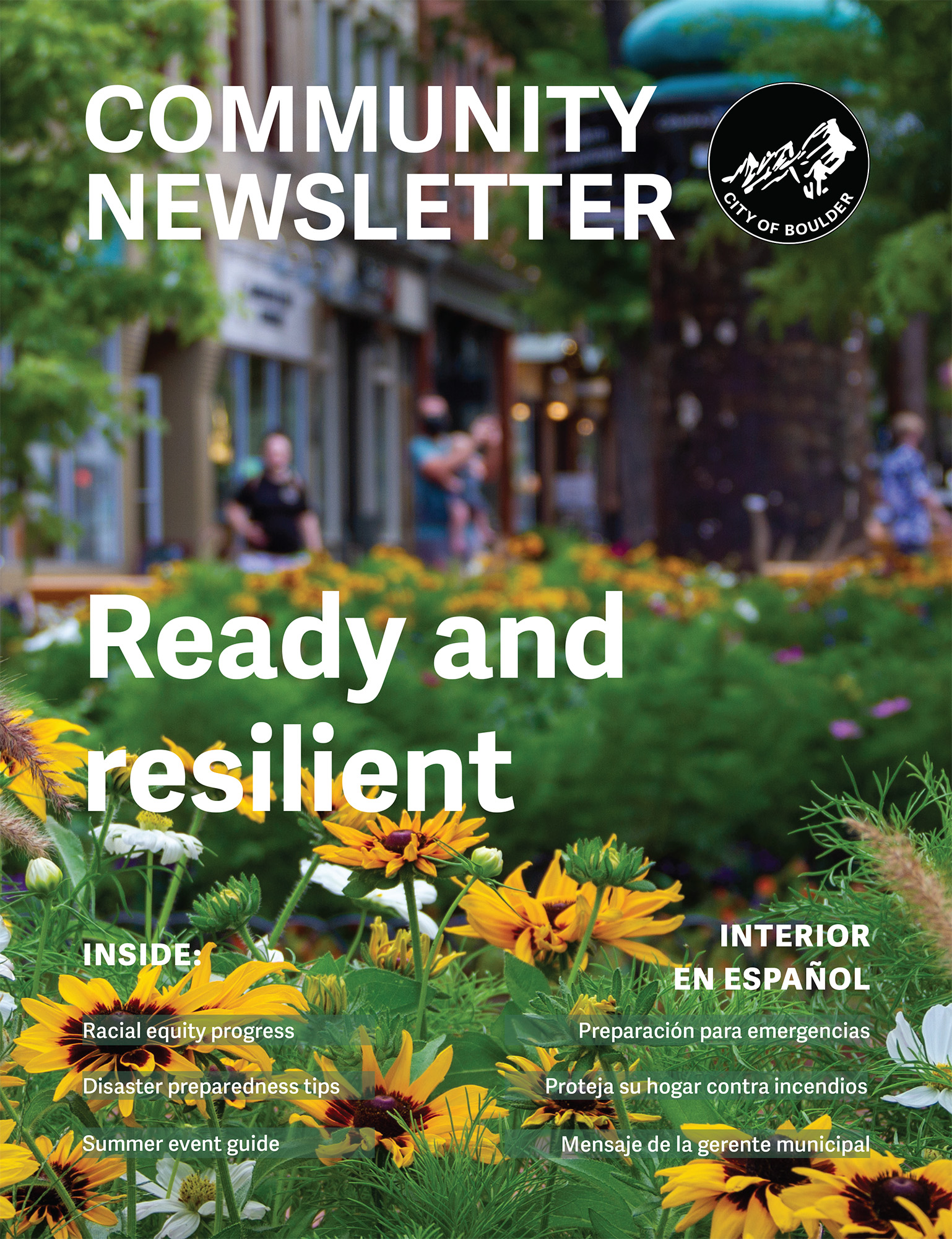 Cover Page for Summer 2022 Community Newsletter