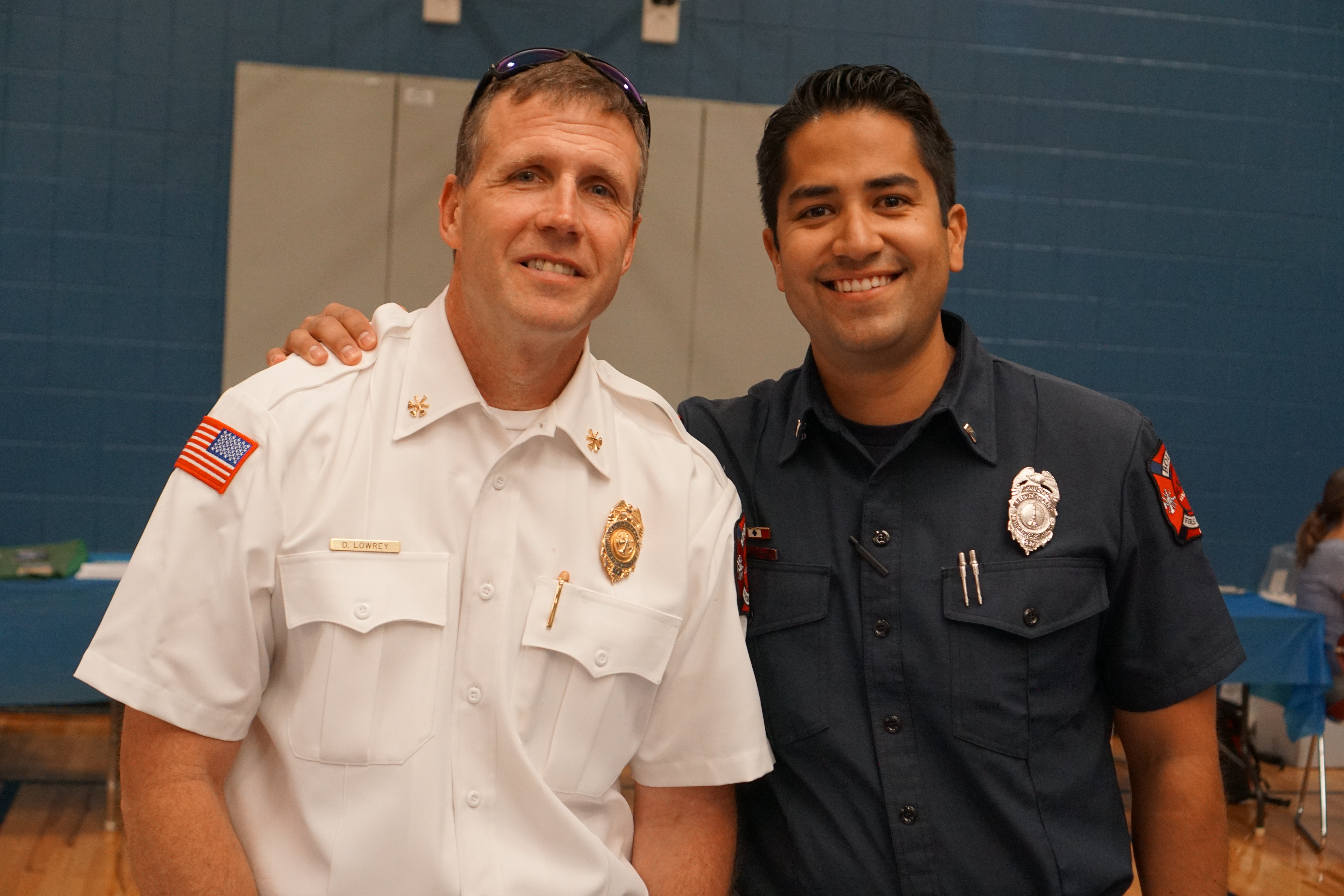 Boulder firefighters