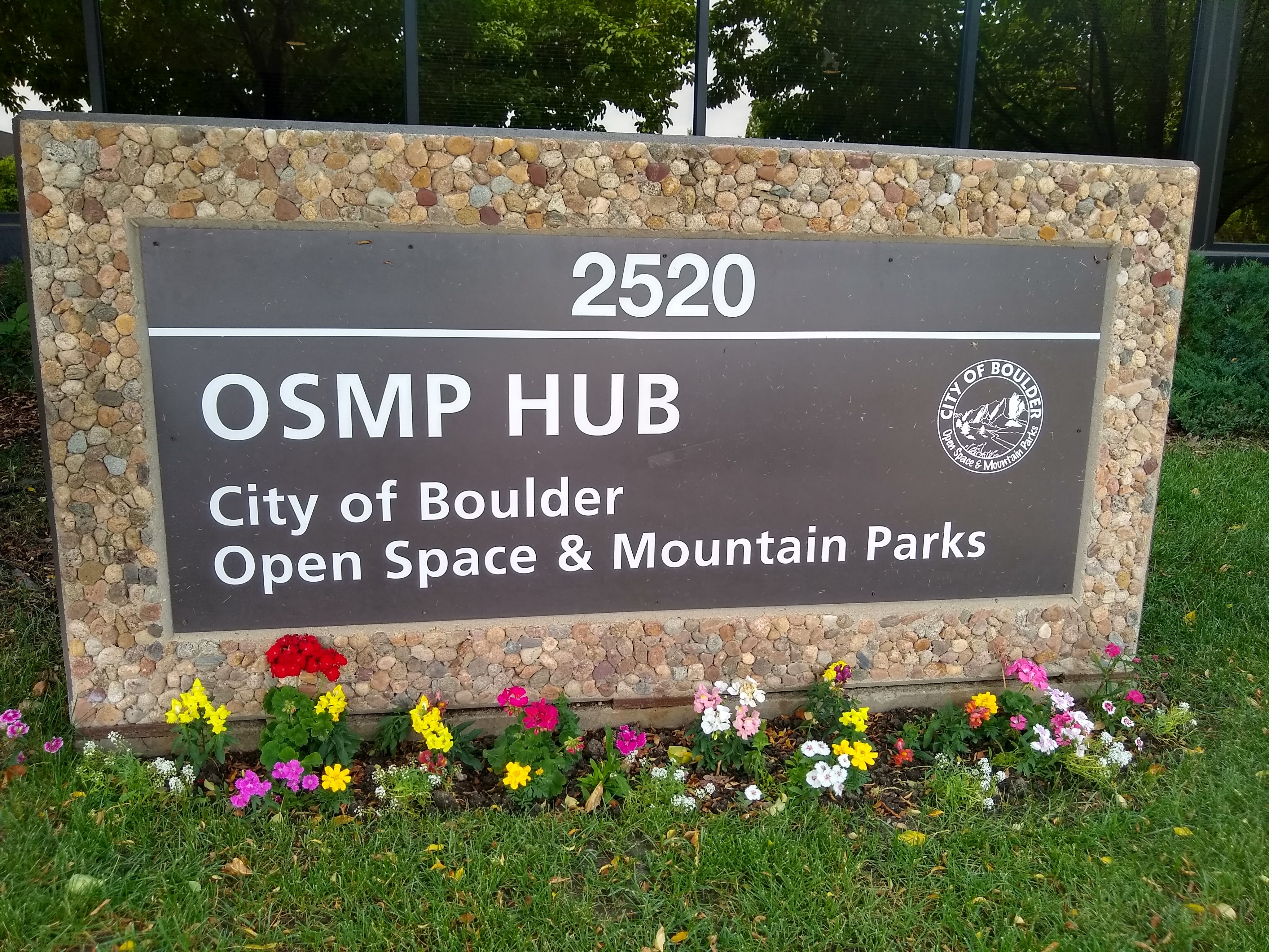 OSMP Hub Administrative Building Sign