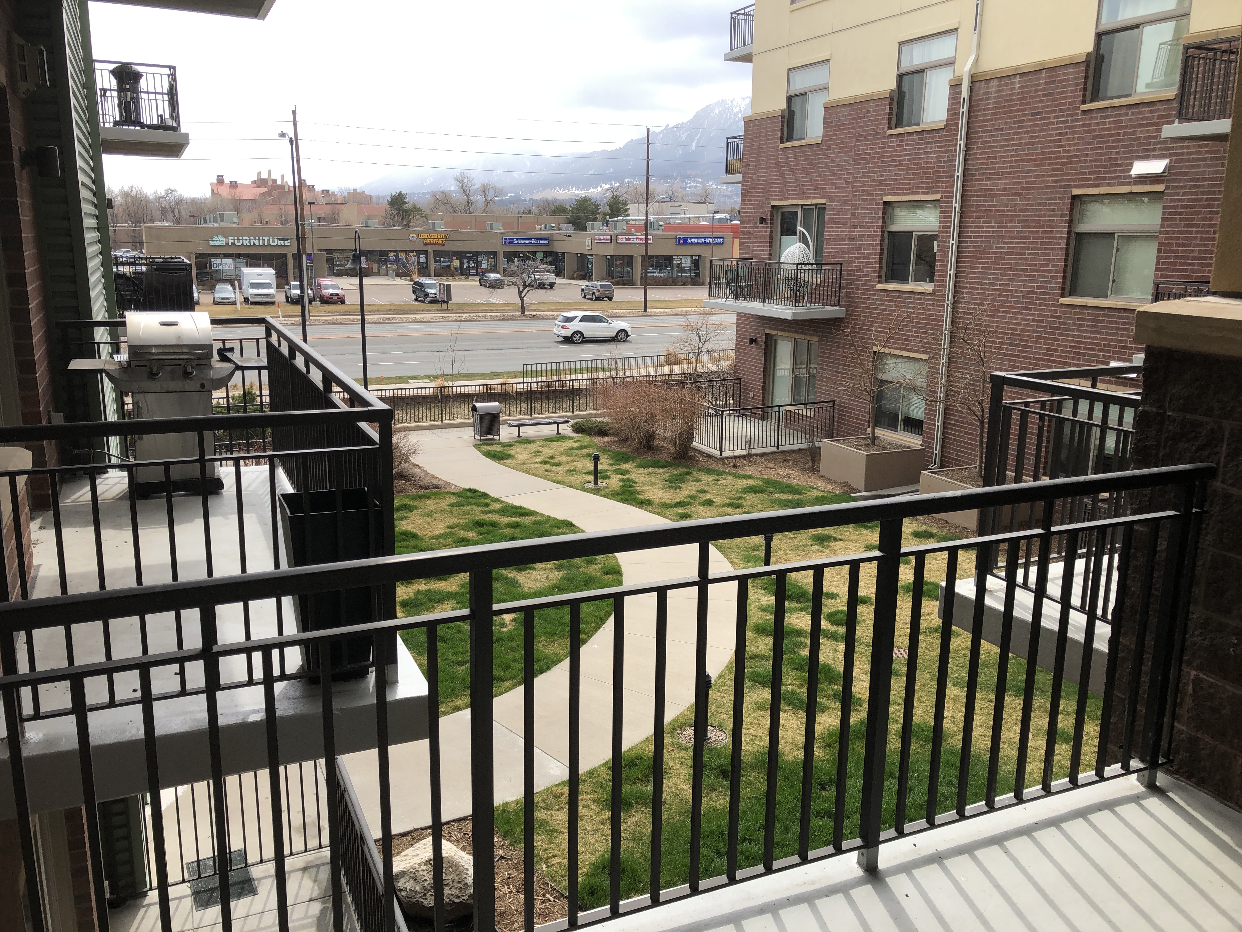 3601 Arapahoe Ave Unit 225 - balcony view