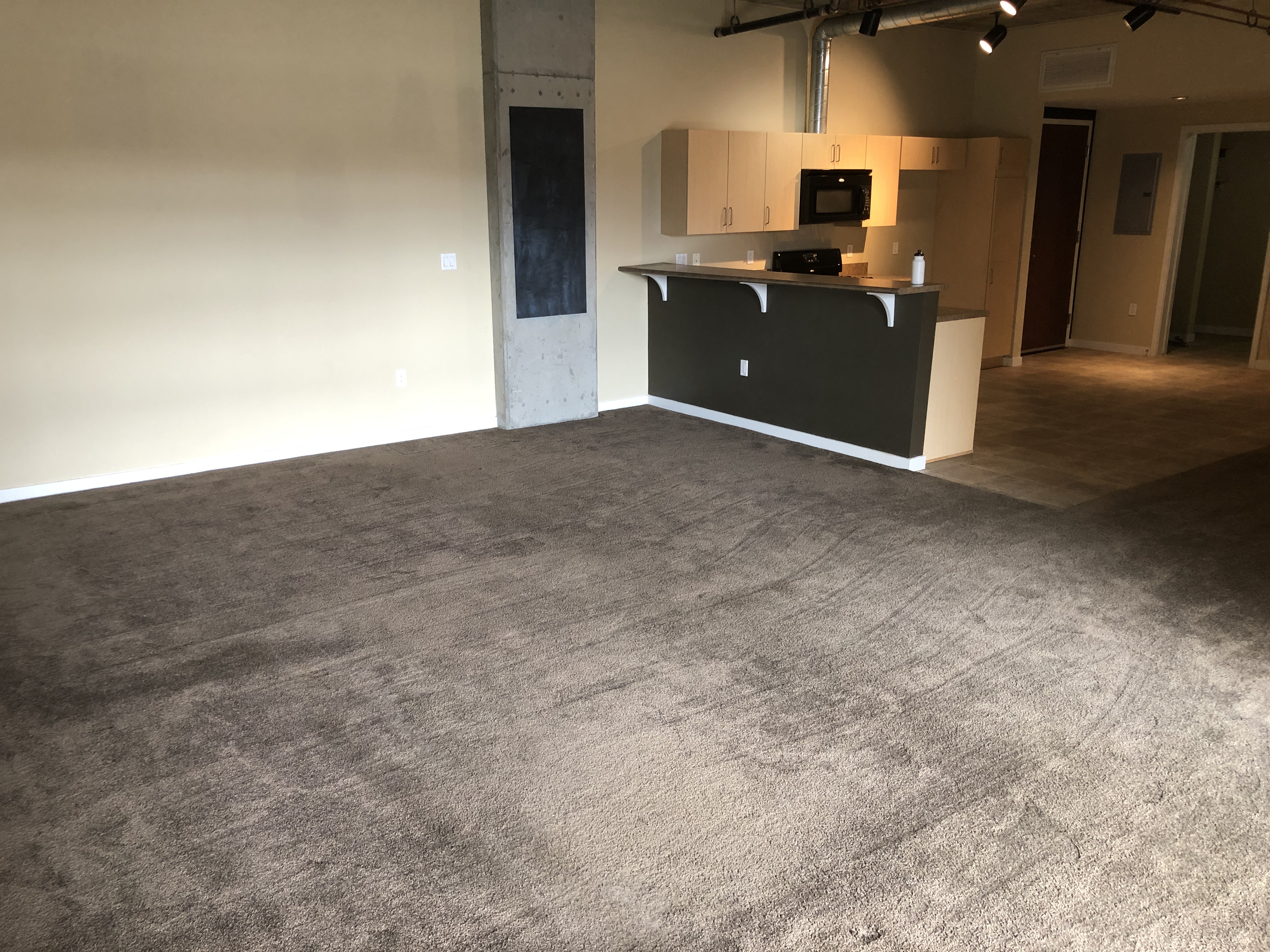 3601 Arapahoe Ave Unit 225 - living room looking on to kitchen