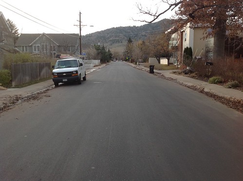 Elder Ave After Pavement Work