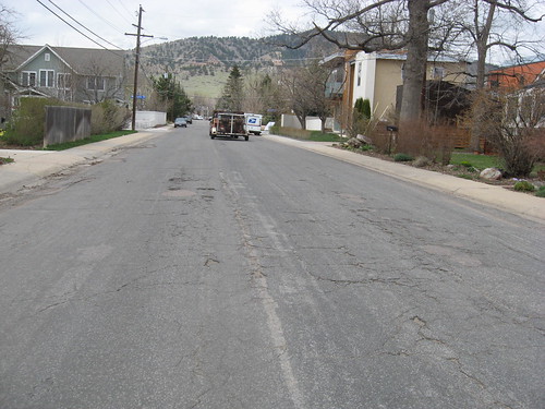 Elder Ave Before Pavement Work