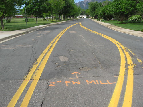 Mohawk Dr Before Pavement Work