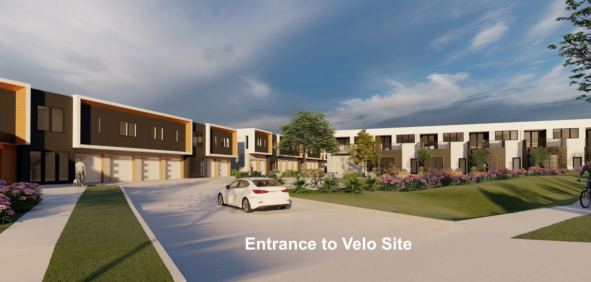 Velo Condos Airport Rd - Entrance Velo Site
