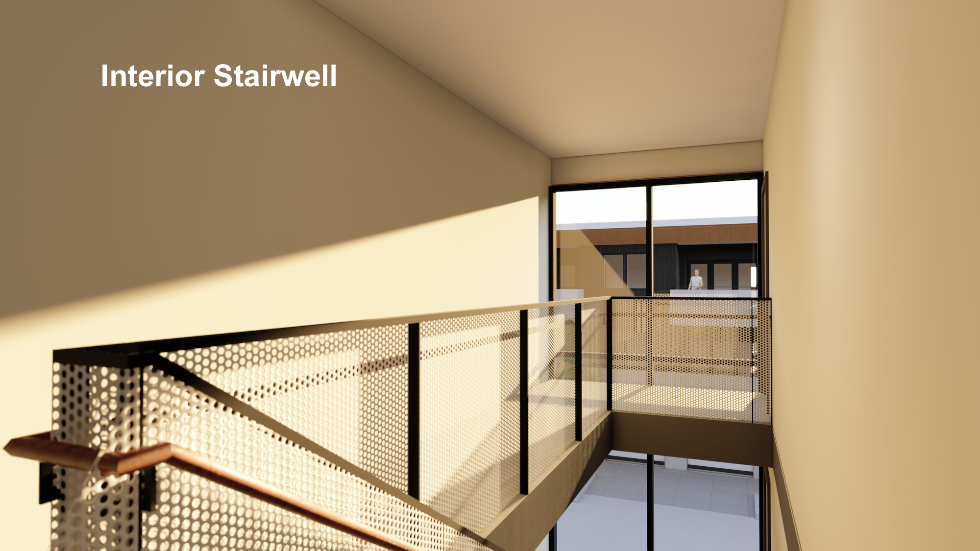 Velo Condos Airport Rd - Stairwell Interior