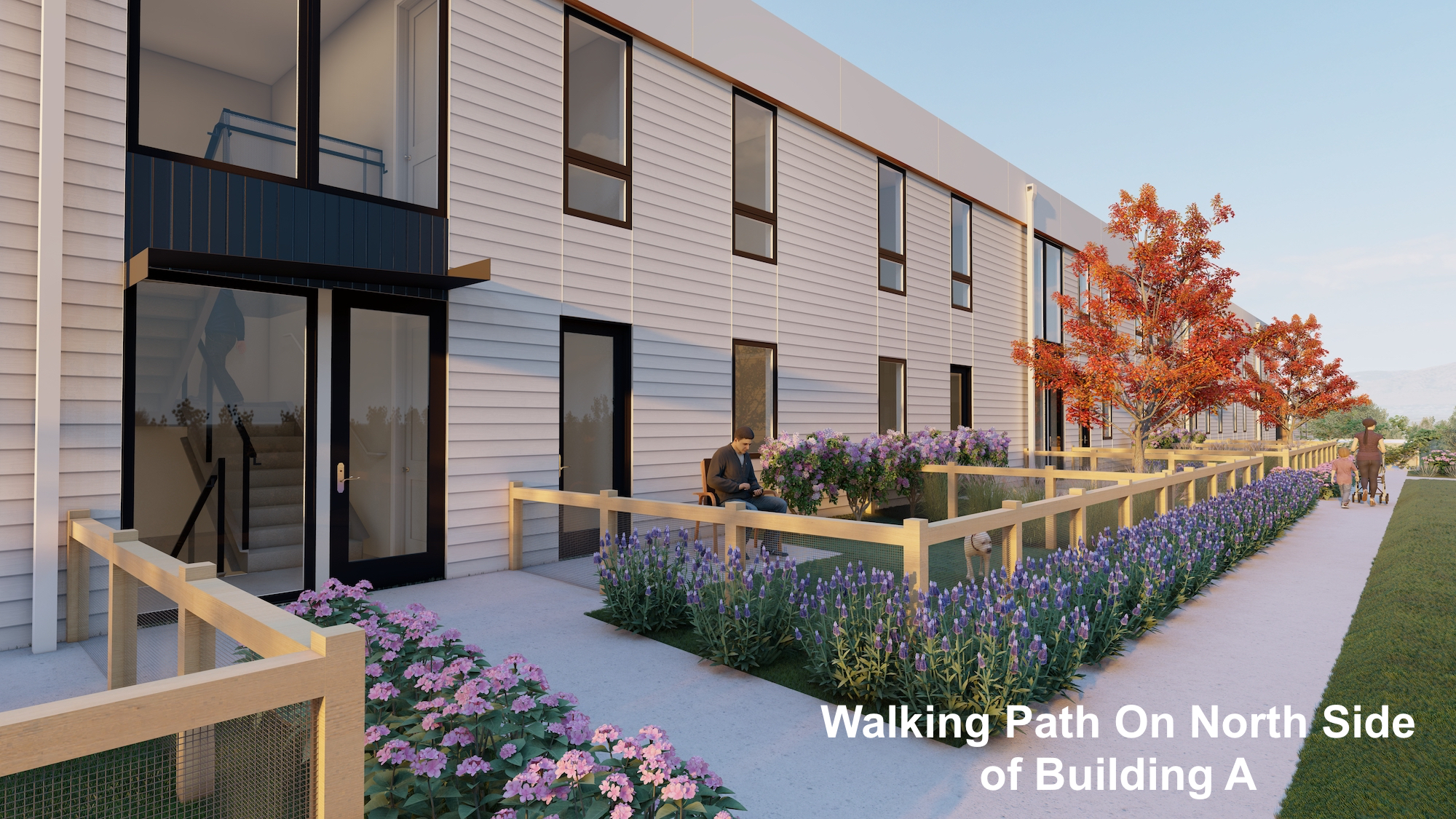 Velo Condos Airport Rd - Walking Path Building A