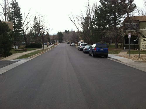 West Moorhead Circle After Pavement Work