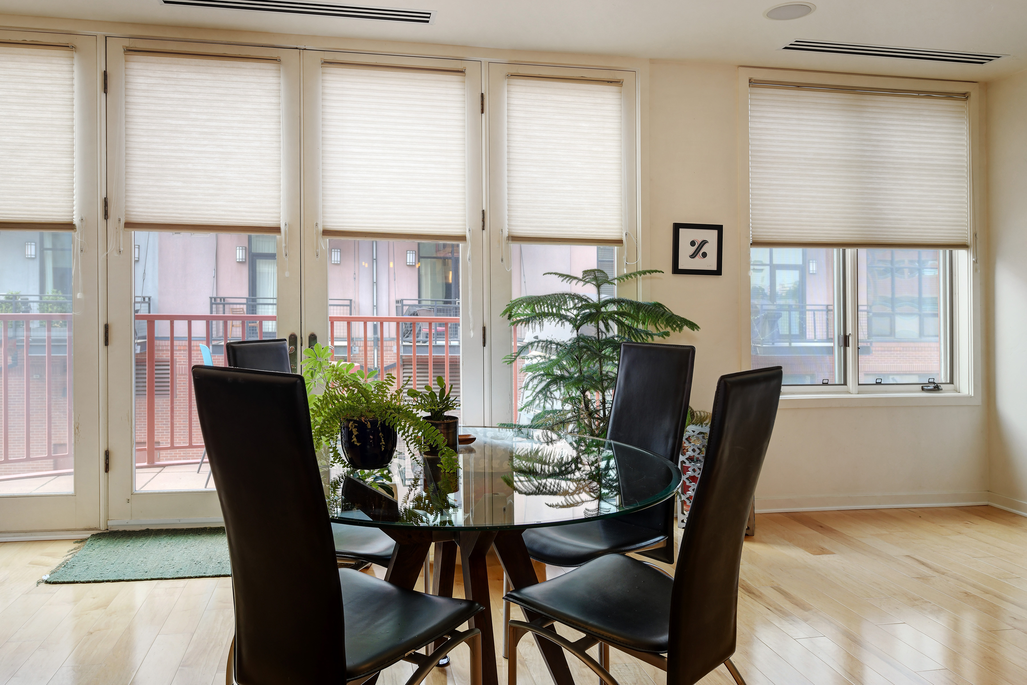 1301 Canyon Blvd Unit 205-11-dining looking onto balcony