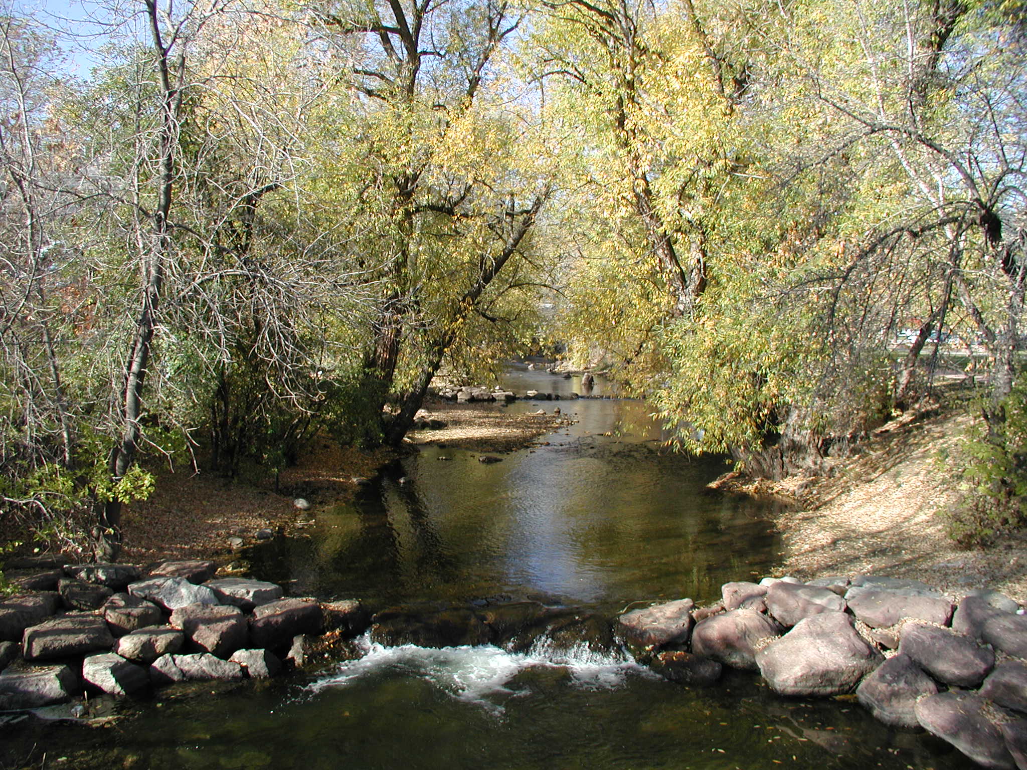 Boulder Creek in the Fall