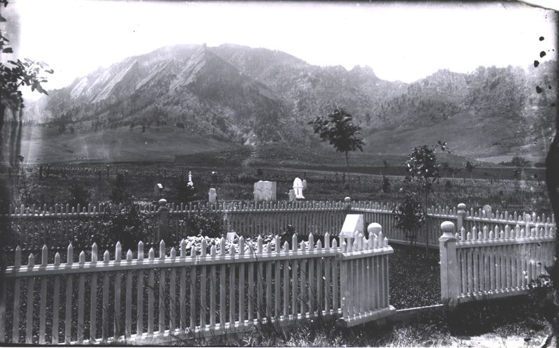 Columbia Cemetery in 1887