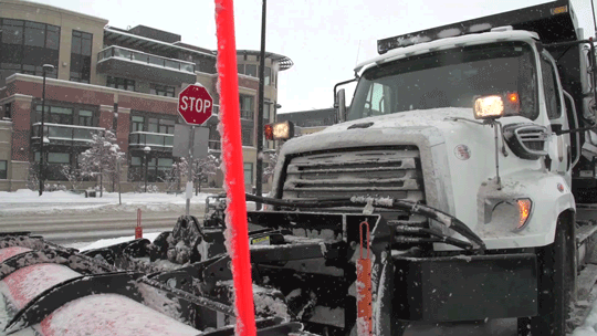 Snowplow truck