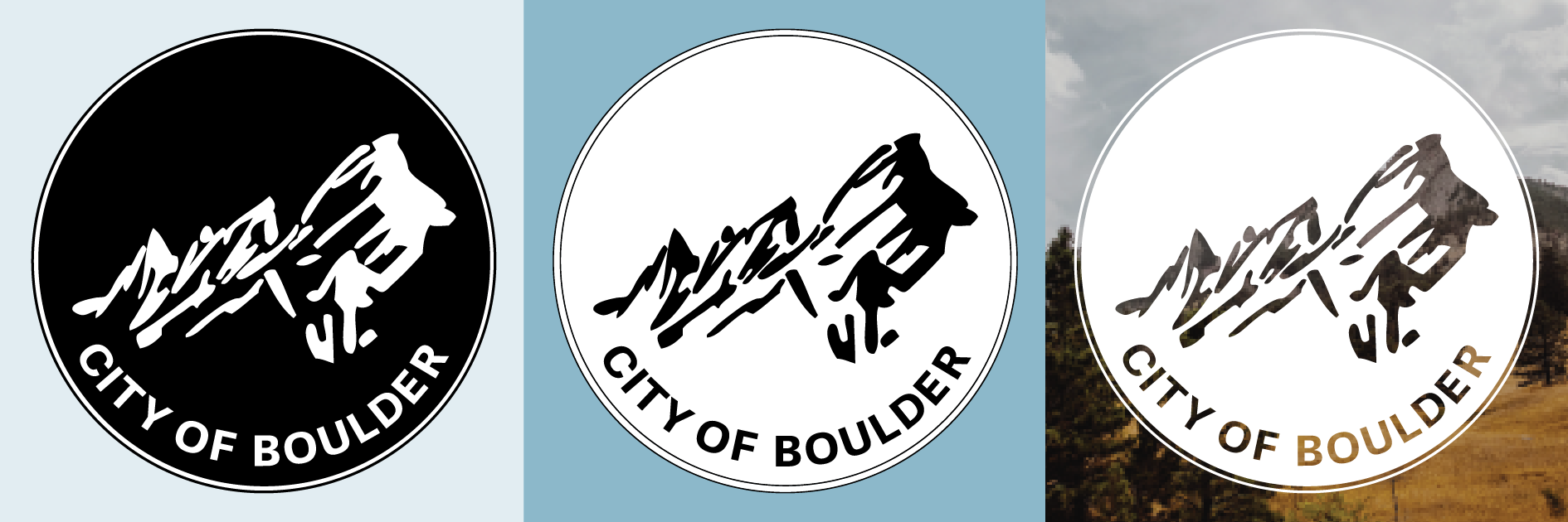Official City of Boulder logos