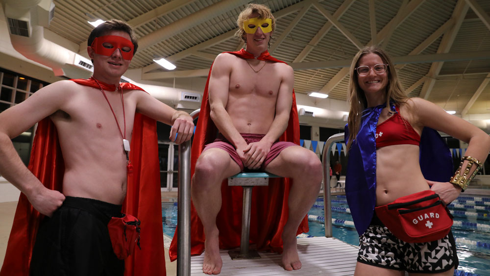 Superhero lifeguards