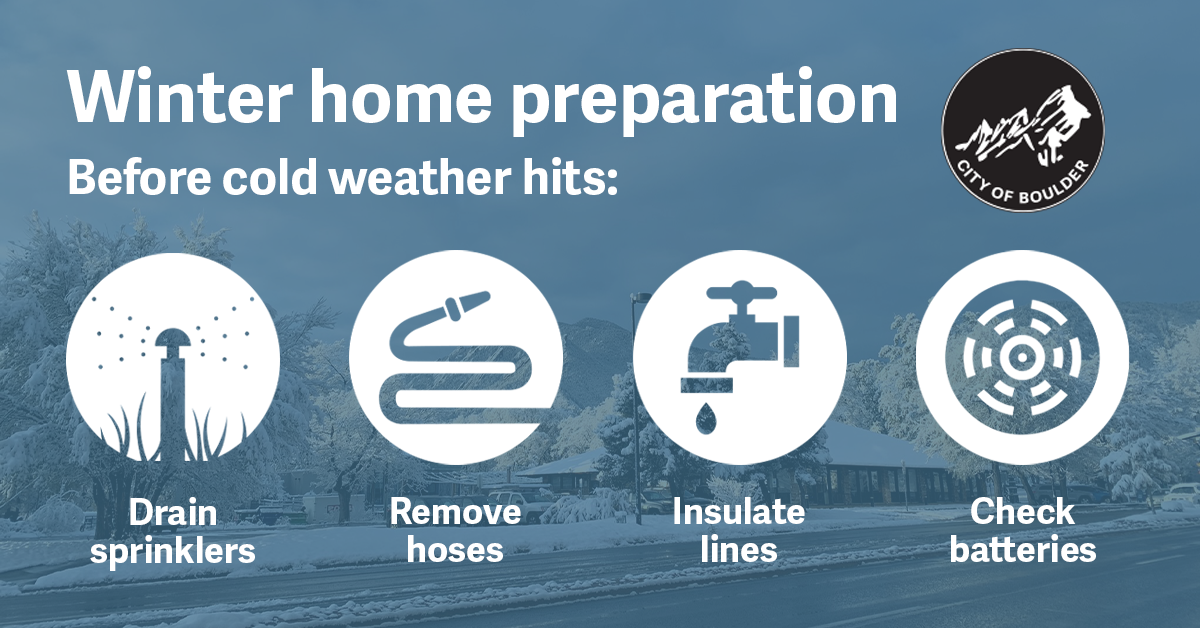 Prevent Frozen Pipes - Extreme Cold Weather, Construction Tips