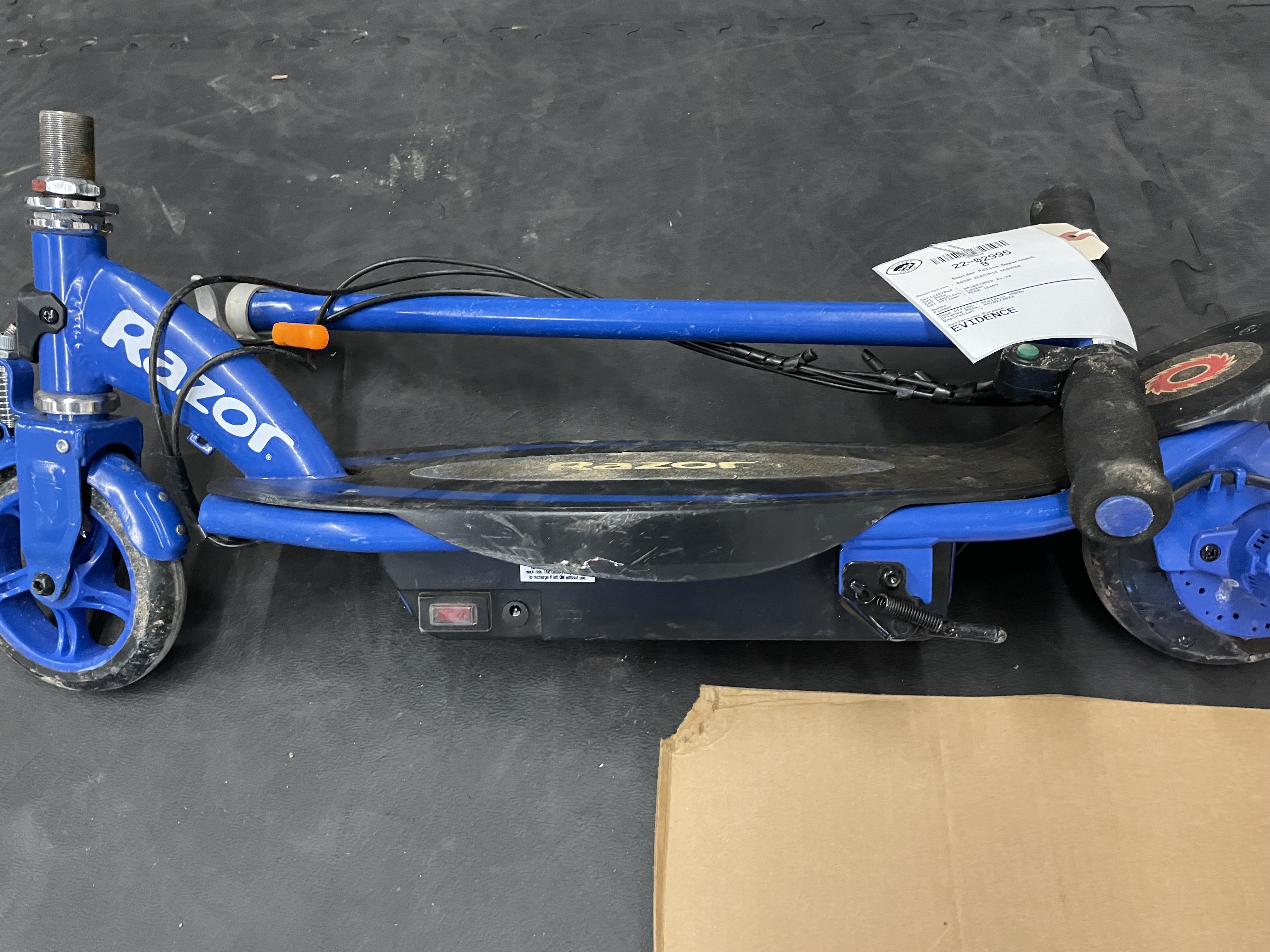 Blue Razor Scooter