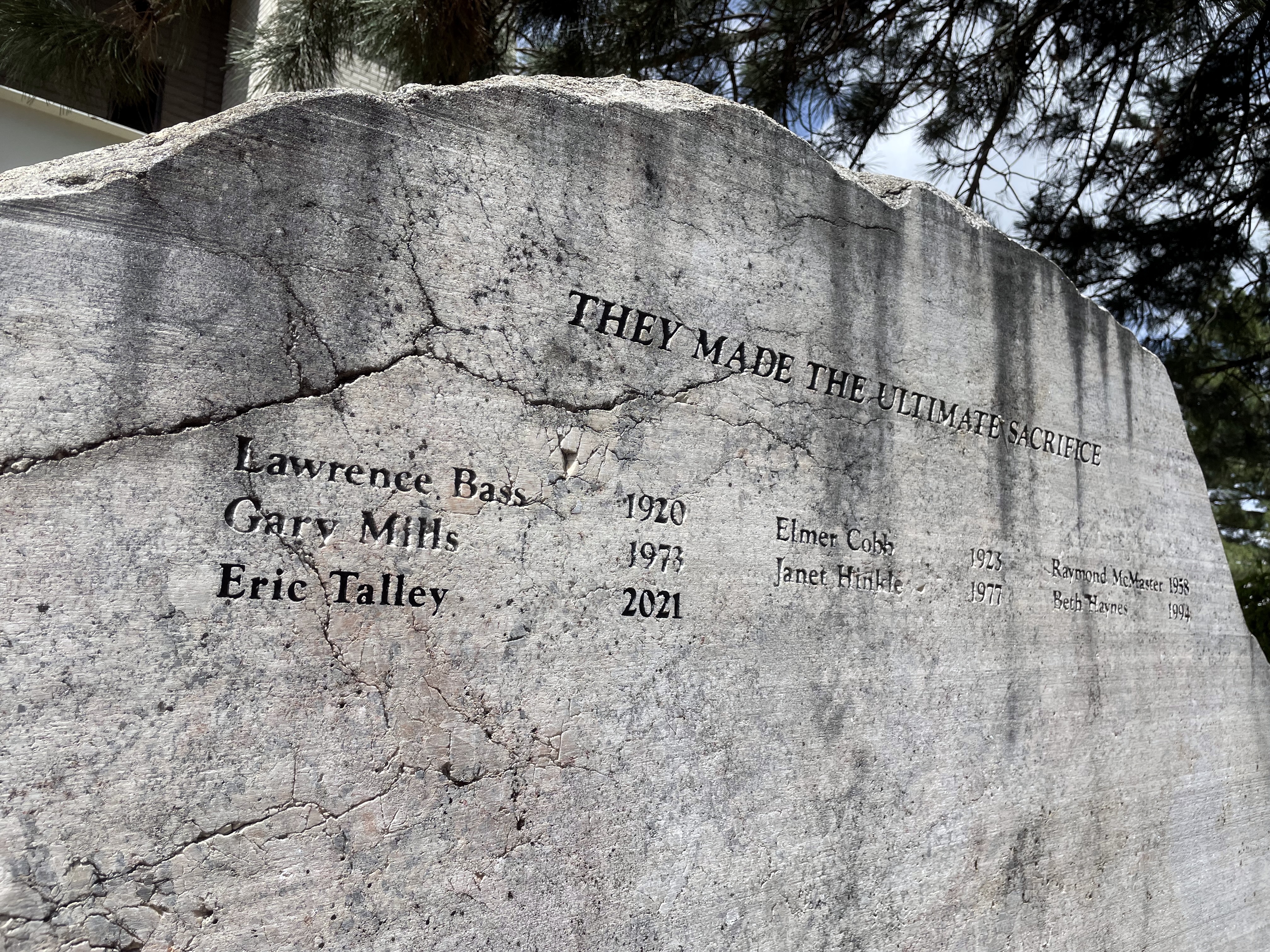 Boulder Police Line of Duty Death Memorial