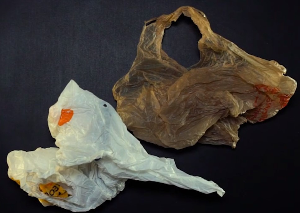 Two plastic bags