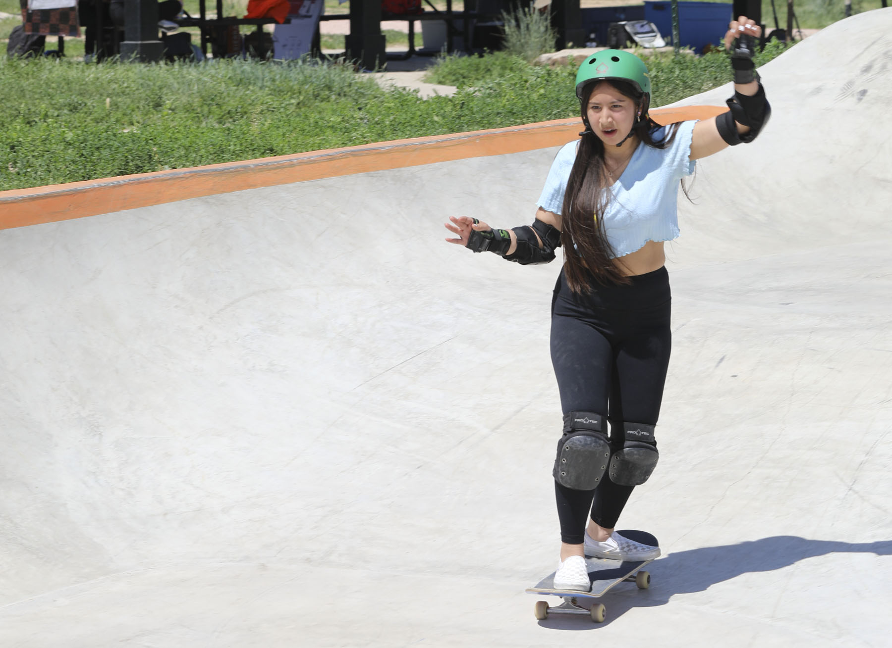 I Have A Dream Foundation kids skate at Valmont Park