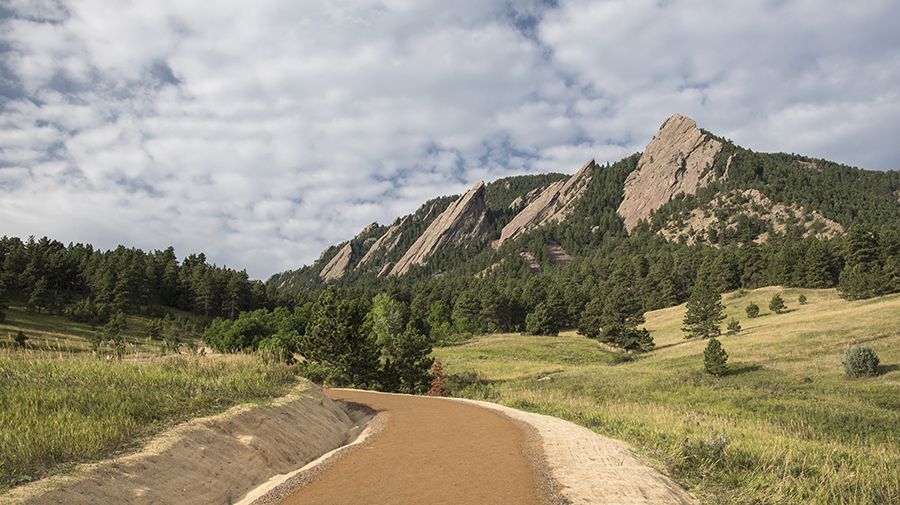 Chautauqua Trail near the Boulder Flatirons
