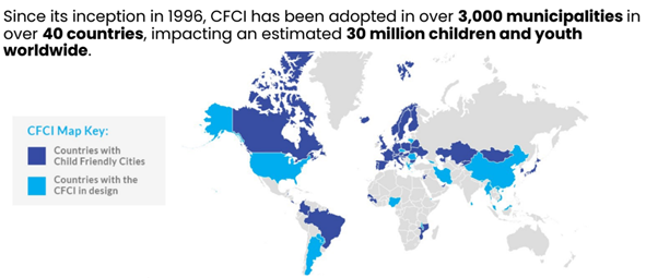 CFCI Global impact map