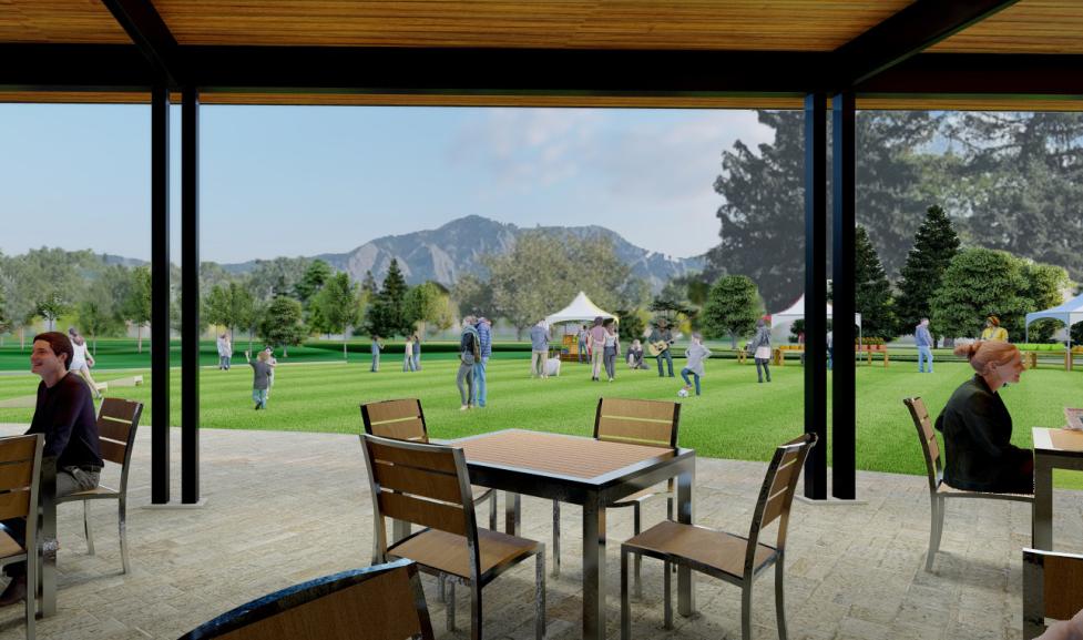 Flatirons Golf Course restaurant visualization