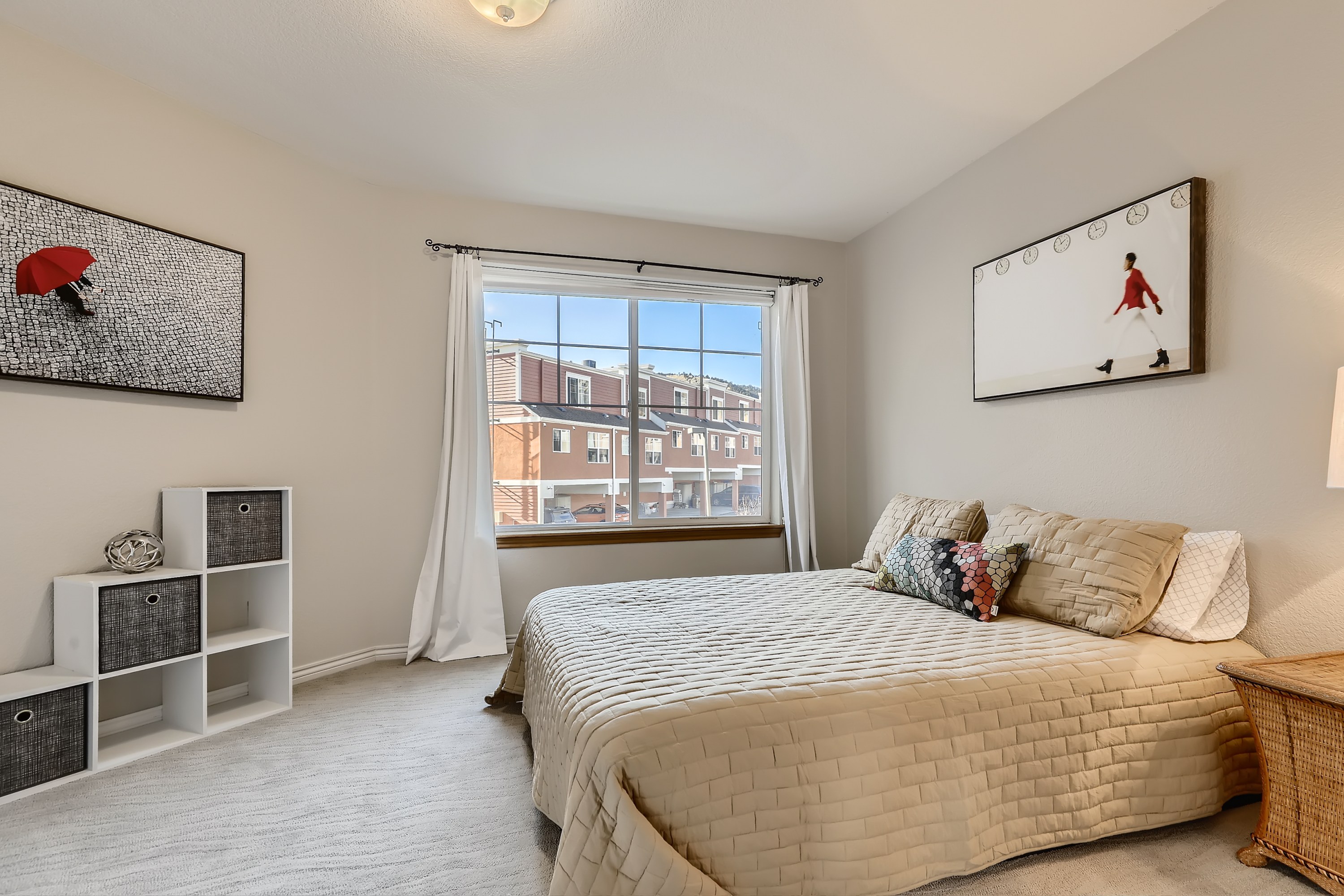 2nd floor bedroom with window