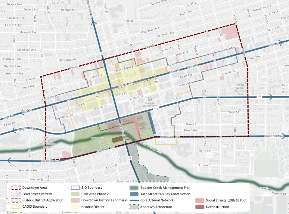 Downtown Projects City of Boulder