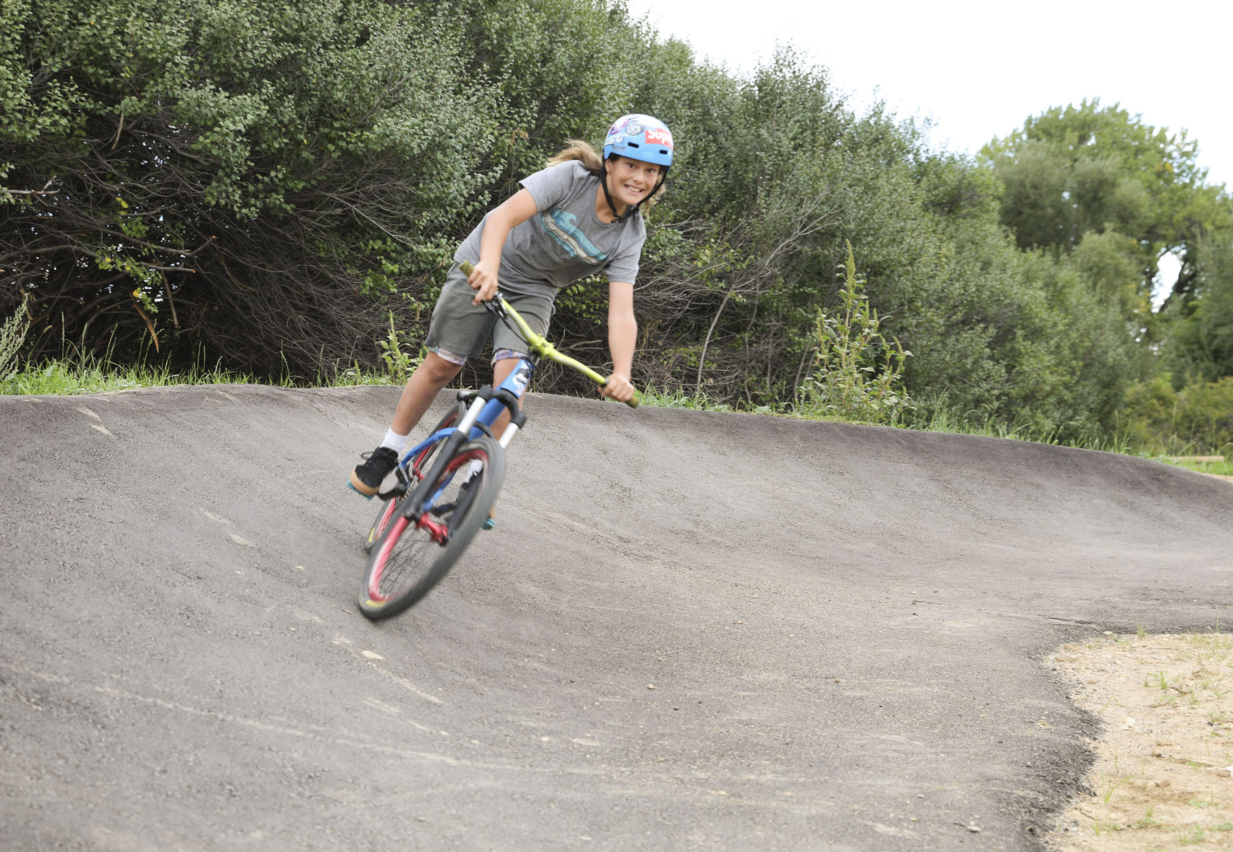 Valmont Bike Park - trick jump