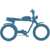 Low-power scooter icon