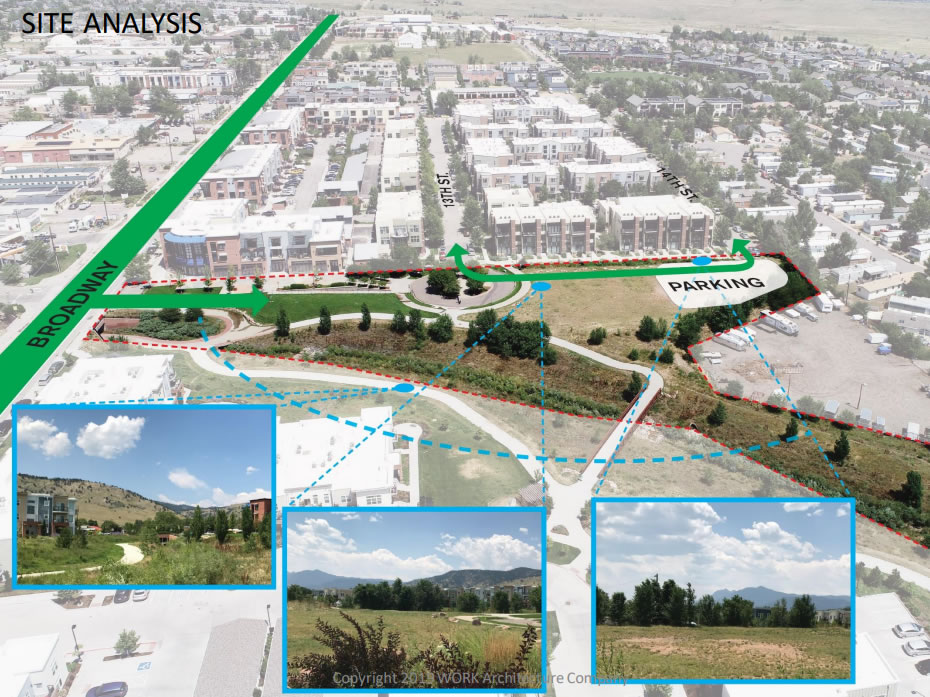 Rendering of the North Boulder Library Branch