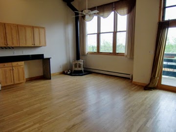 Livingroom view looking at window