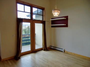 More view of sliding glass door