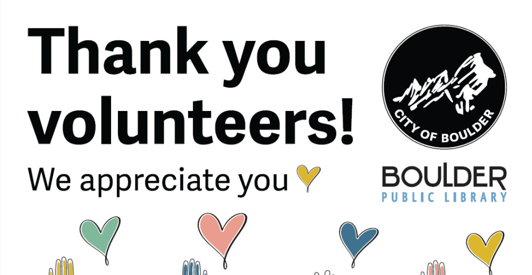 ¡Gracias voluntarios! ¡Te apreciamos!