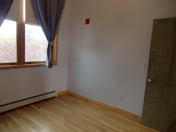 Window view in one of the bedrooms