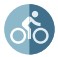 Iris biking icon