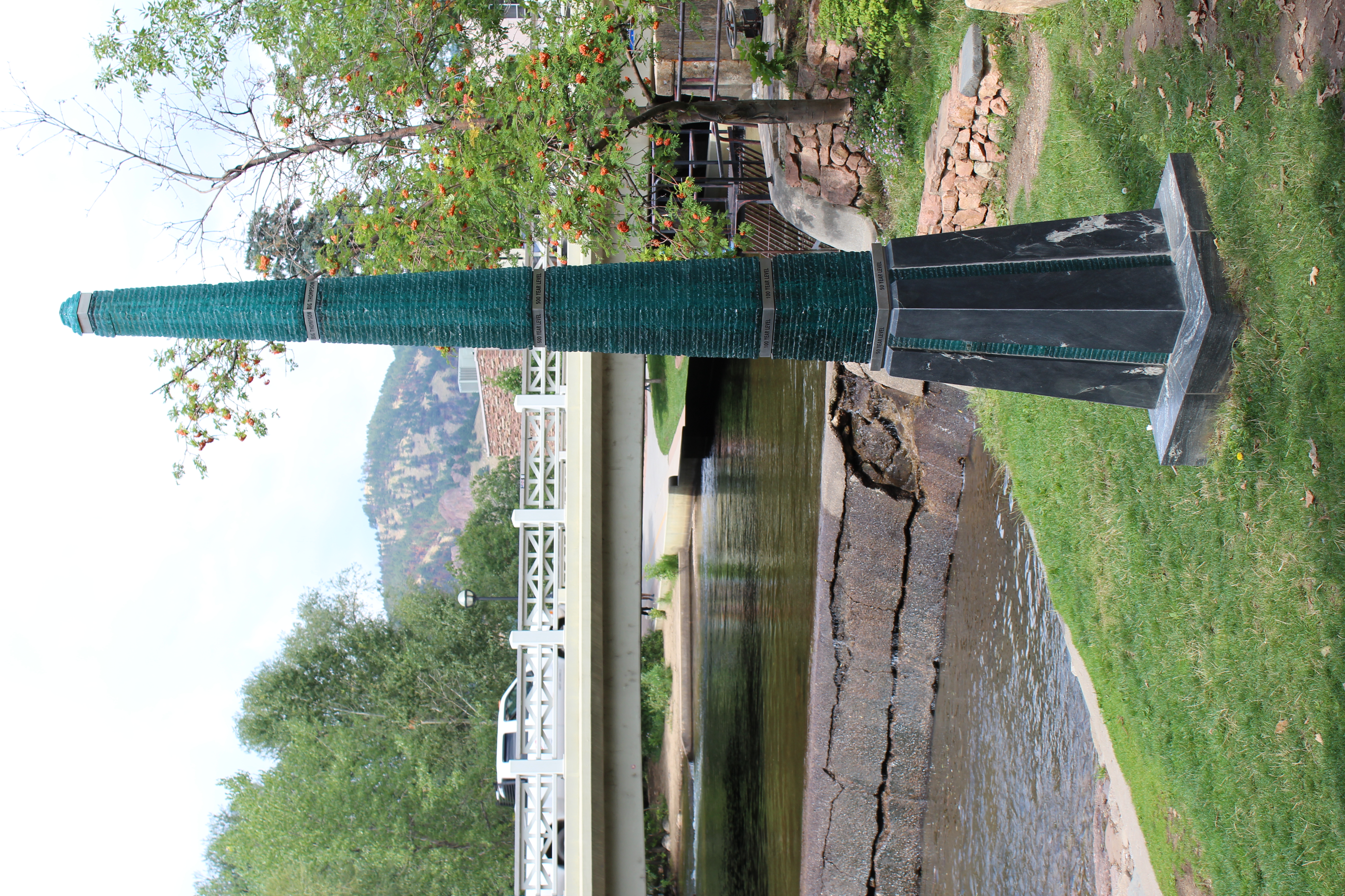 White - Gilbert Flood Marker