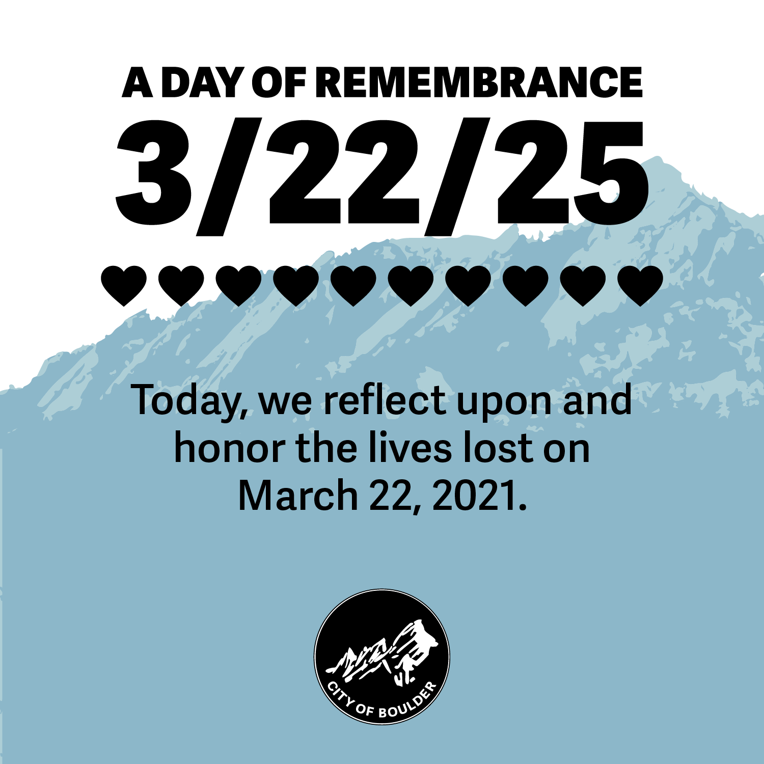 Boulder Strong 2025 Remembrance Gathering