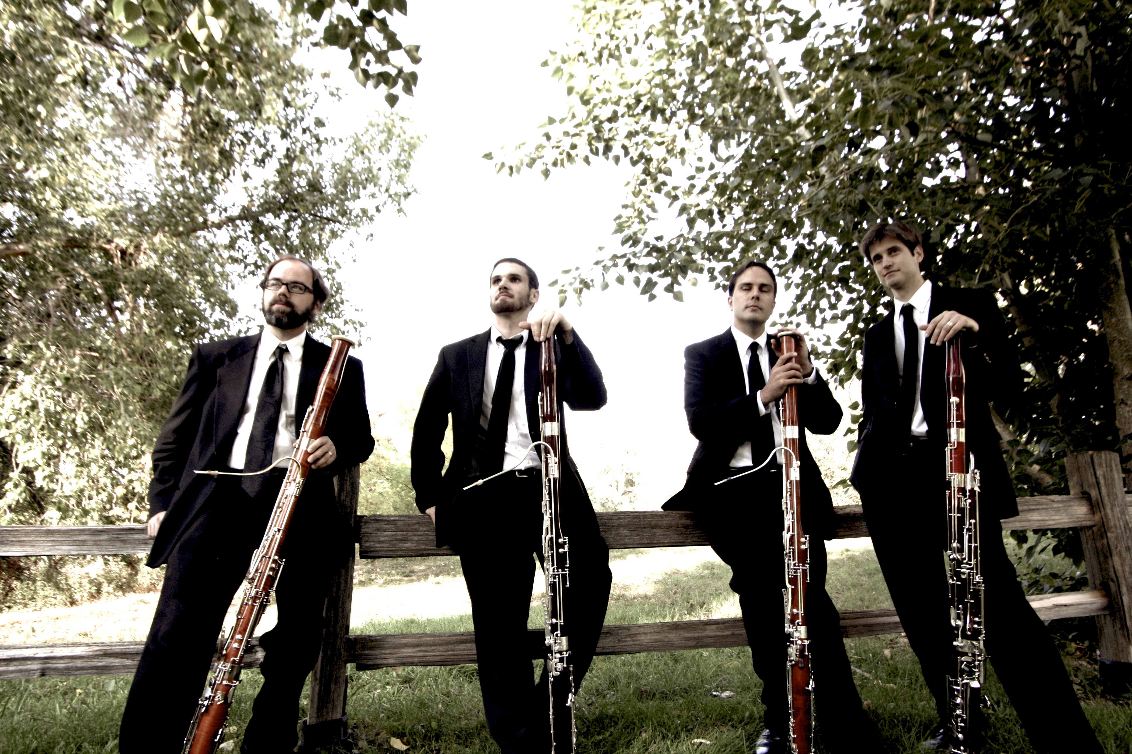 Four Musicians of the Boulder Bassoon Quartet