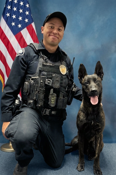 K9 Officer Taylor and K9 Knox