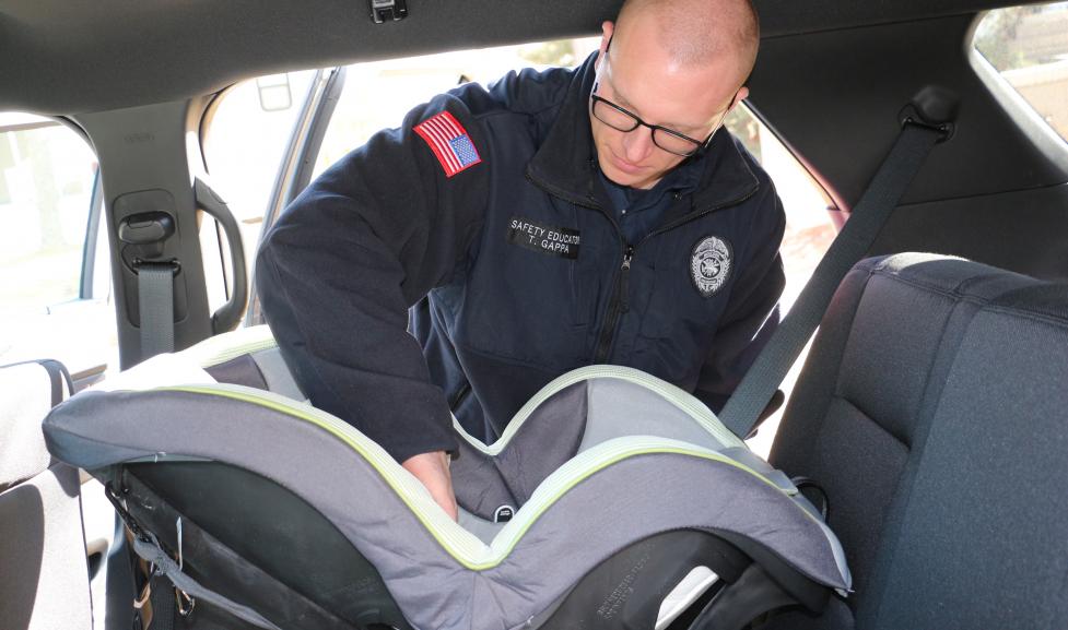 car seat check in