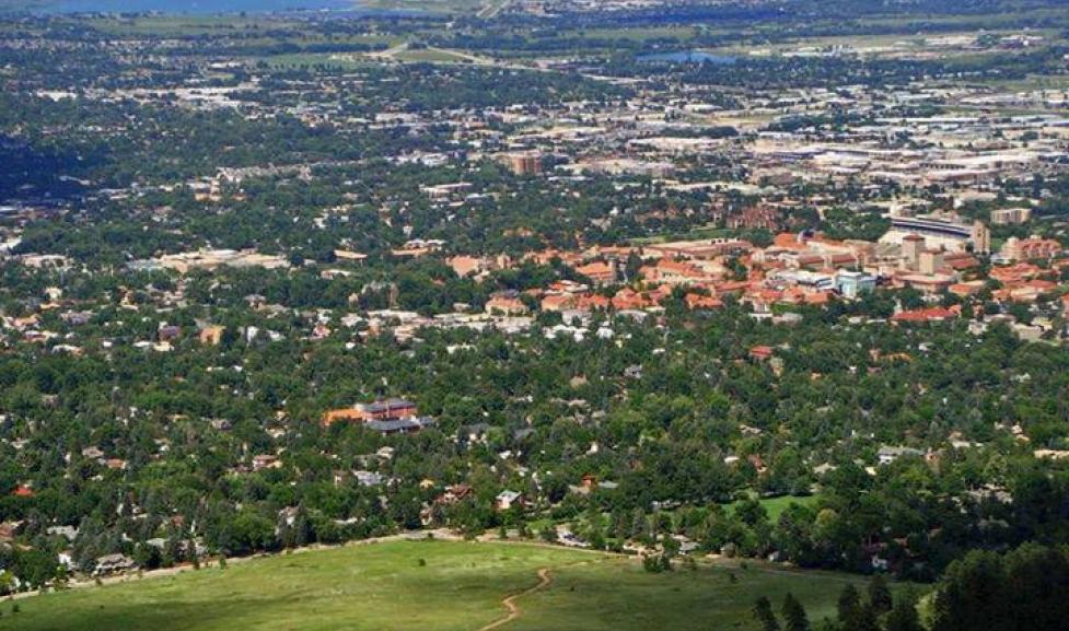 Boulder cityscape