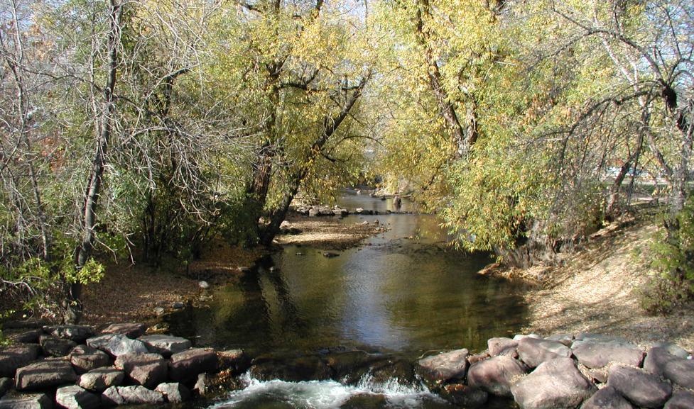 Boulder Creek in the Fall