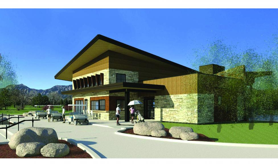 Flatirons Golf Course Facility Rendering