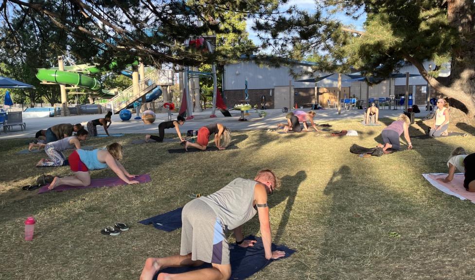 Yoga at Scott Carpenter Pool