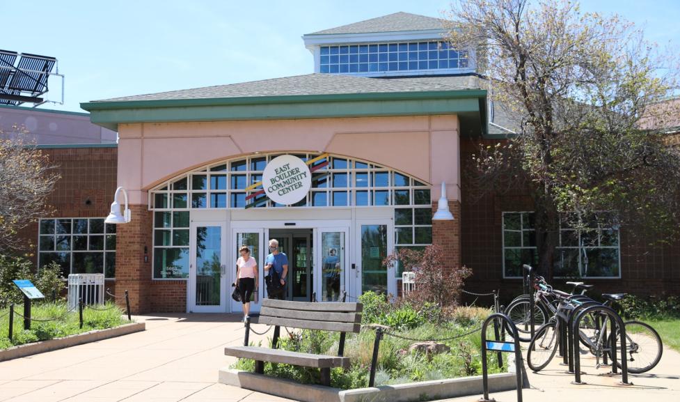 View of East Boulder Community Center Entrance