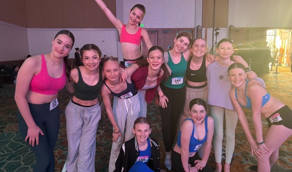 Teen dancers sharing a community experience