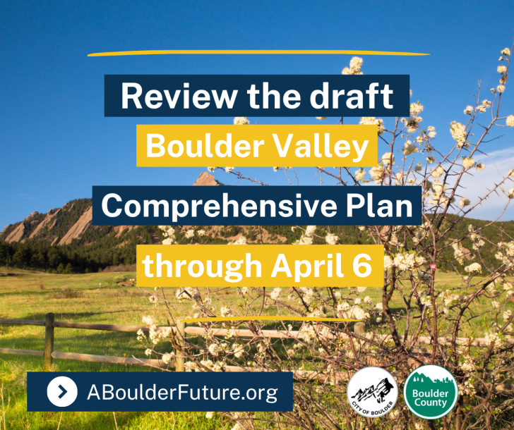 Review the Draft Boulder Valley Comprehensive Plan through April 6 