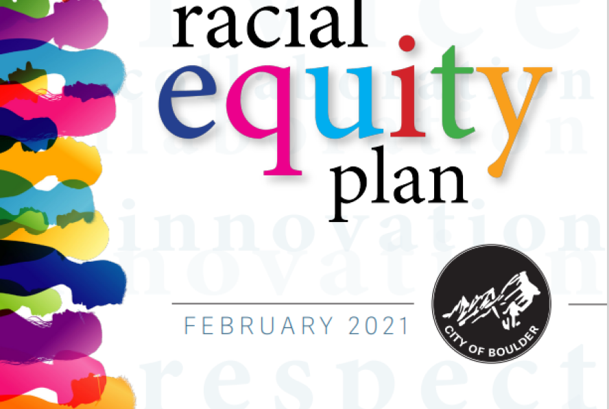 Racial Equity Plan Cover Page
